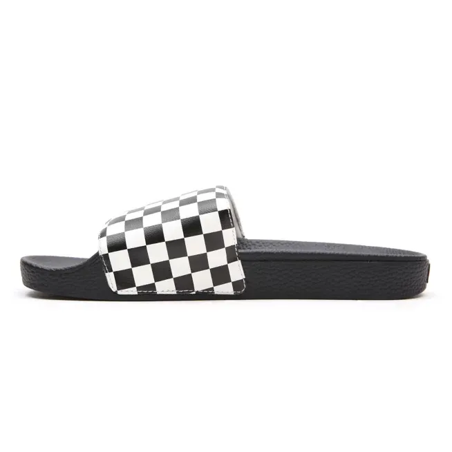 CHECKERBOARD SLIDE-ON SANDALS-Vn0004kiip9