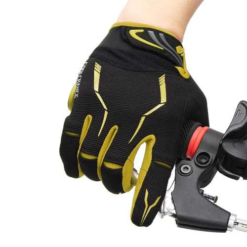 CoolChange Winter Racing Cycling Motorcycle Gloves Full Finger Touchscreen Gloves Skidproof