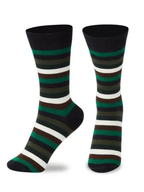 Cotton Stripper Full Length Socks