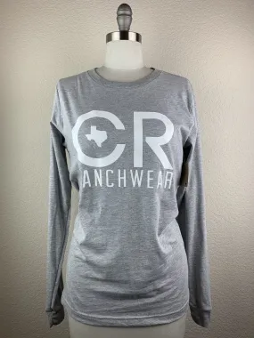 CR Light Gray Long Sleeve Tee