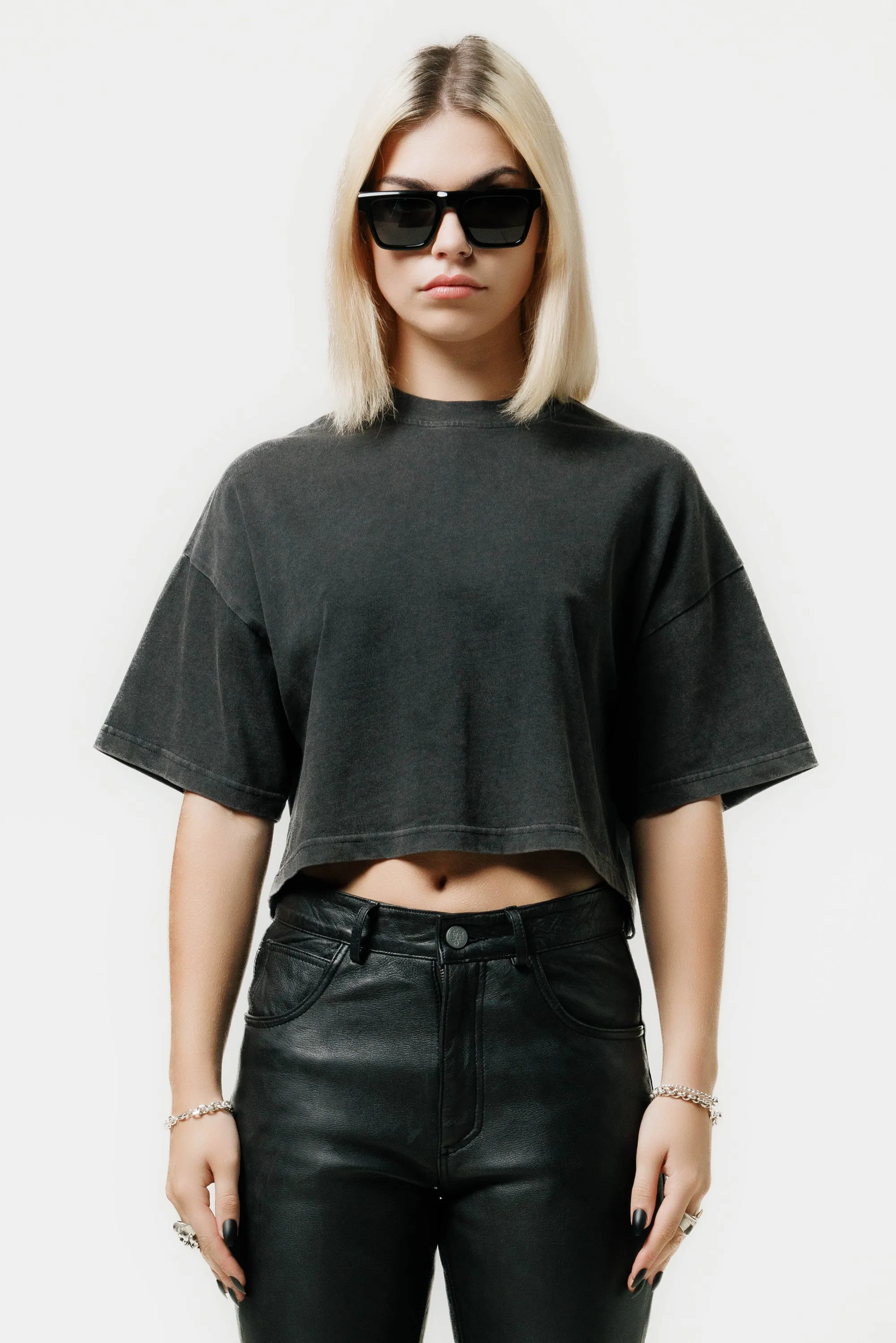 Cropped Oversized T-Shirt