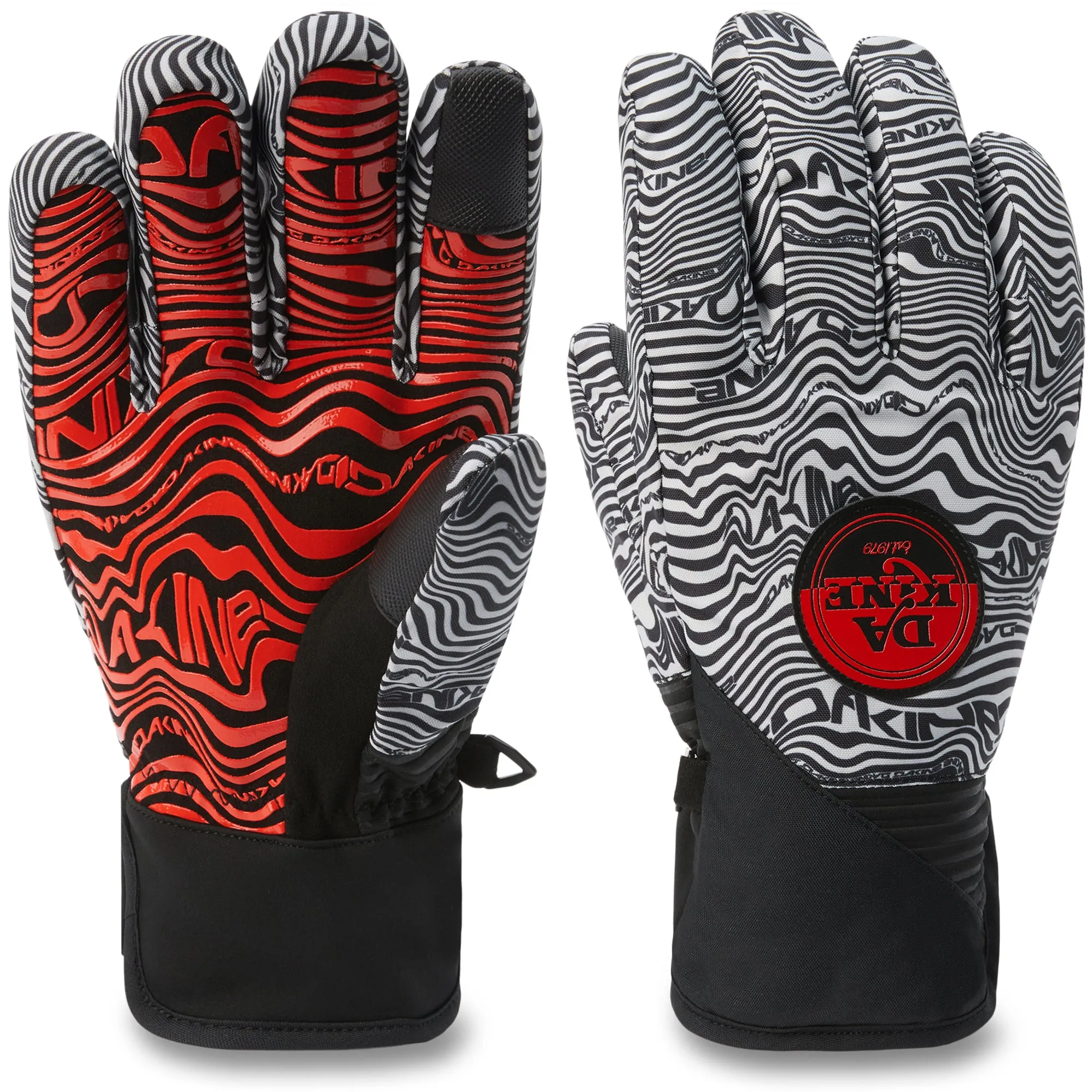 Crossfire Short Glove - Dakine Waves