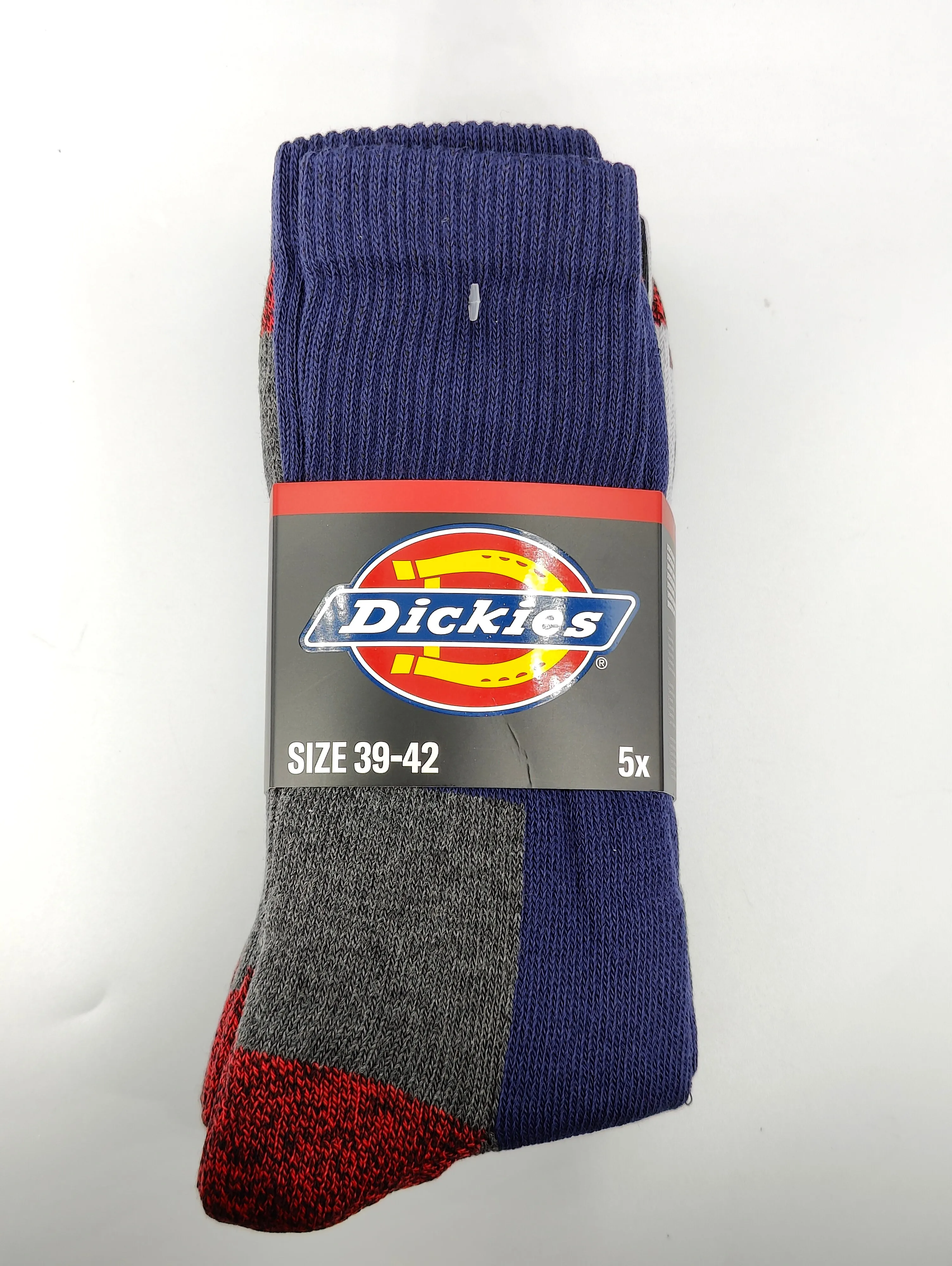 Dickie Mens Ladies Boys Socks 5 Pack Work Boot Wellington Sock Navy Black Grey