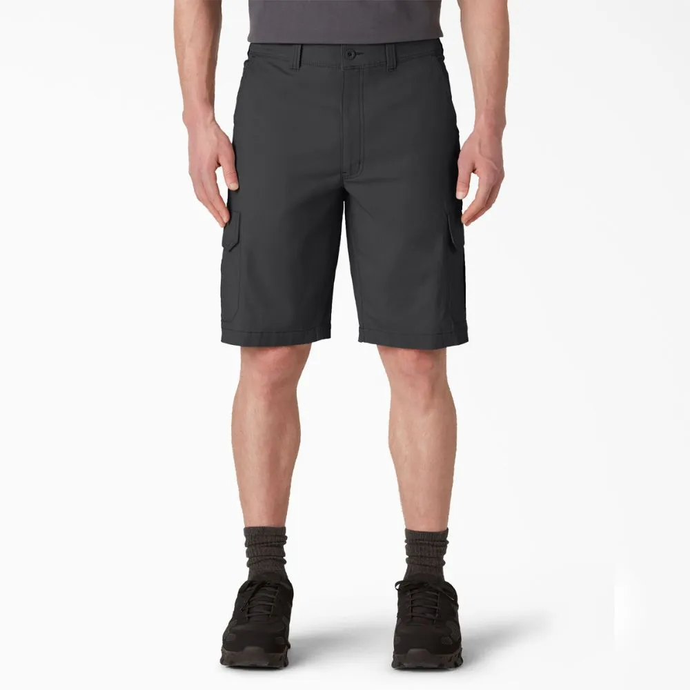 Dickies Men's 11" FLEX Cooling Performance Work Cargo Shorts SR607 - Black