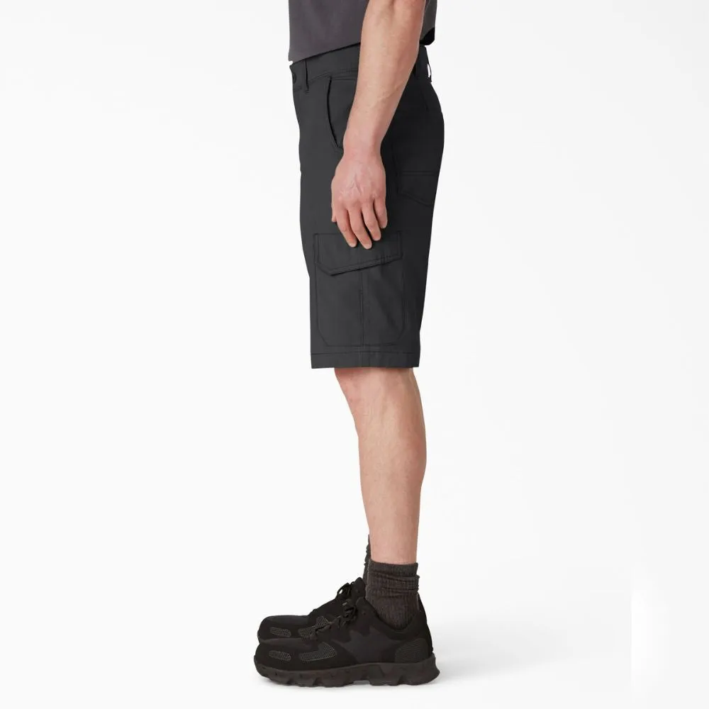 Dickies Men's 11" FLEX Cooling Performance Work Cargo Shorts SR607 - Black