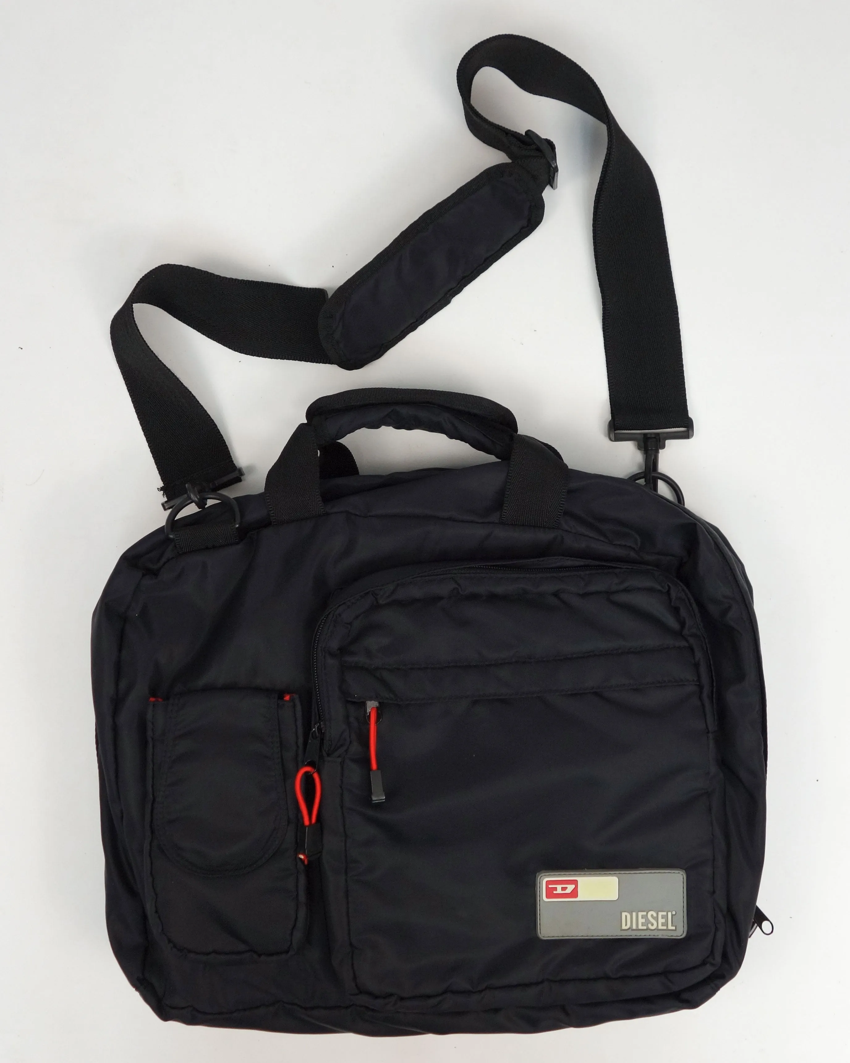 Diesel Utility Travel Nylon Side Bag 2000's