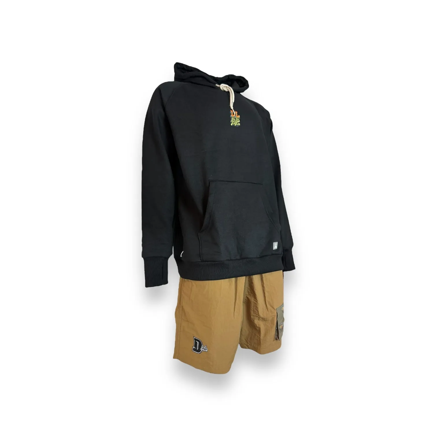 DLAB "DL82” Black Oversized Hoodie