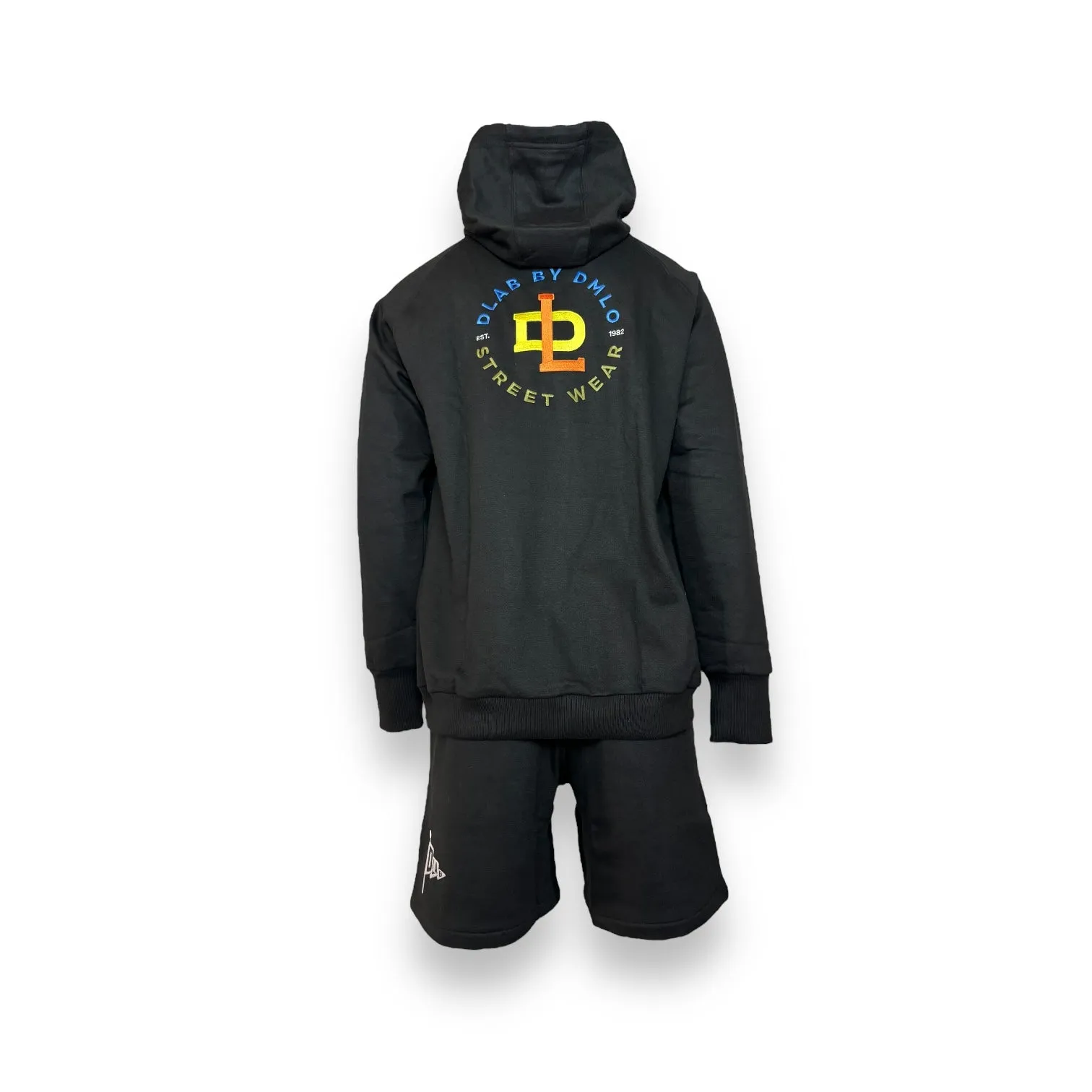 DLAB "DL82” Black Oversized Hoodie