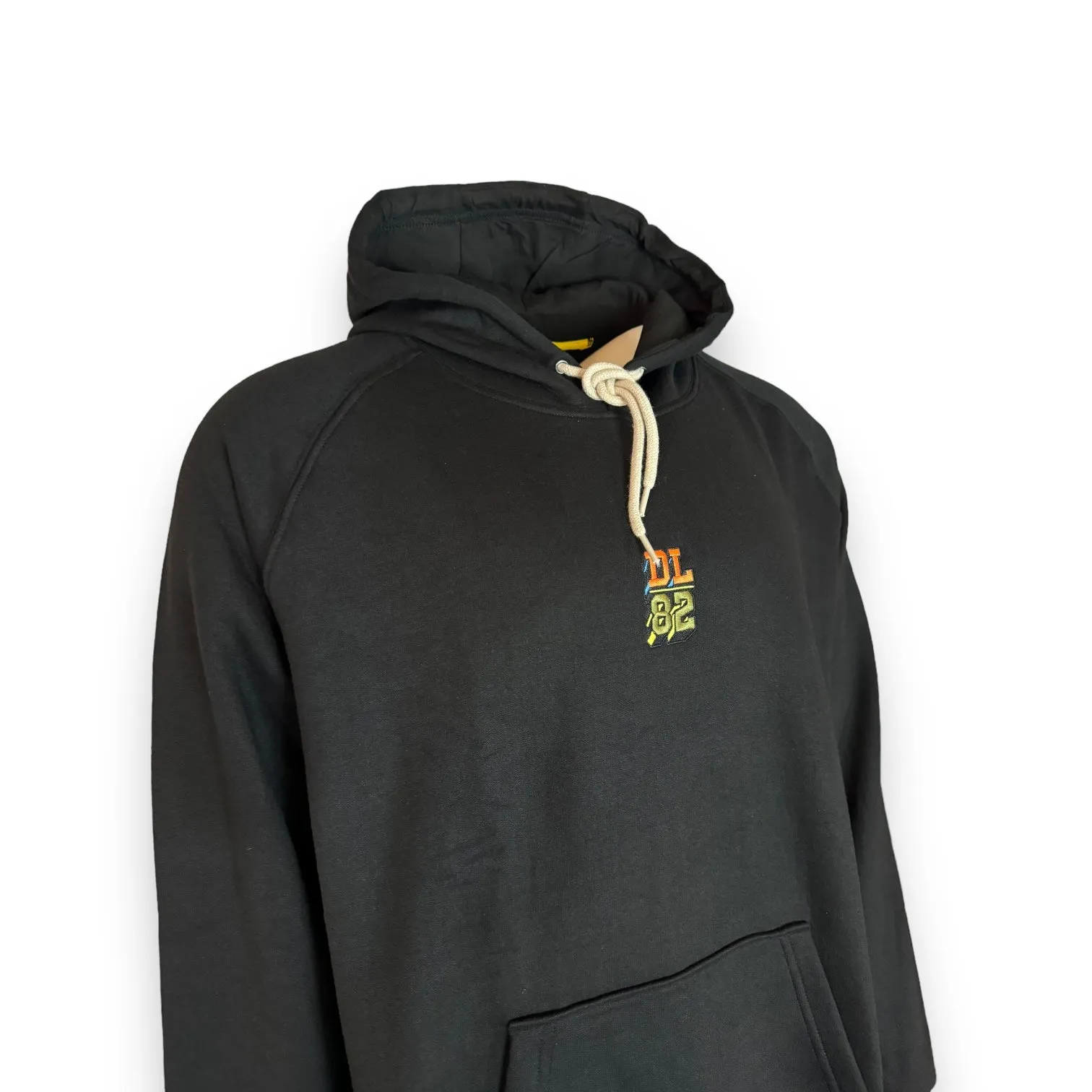 DLAB "DL82” Black Oversized Hoodie