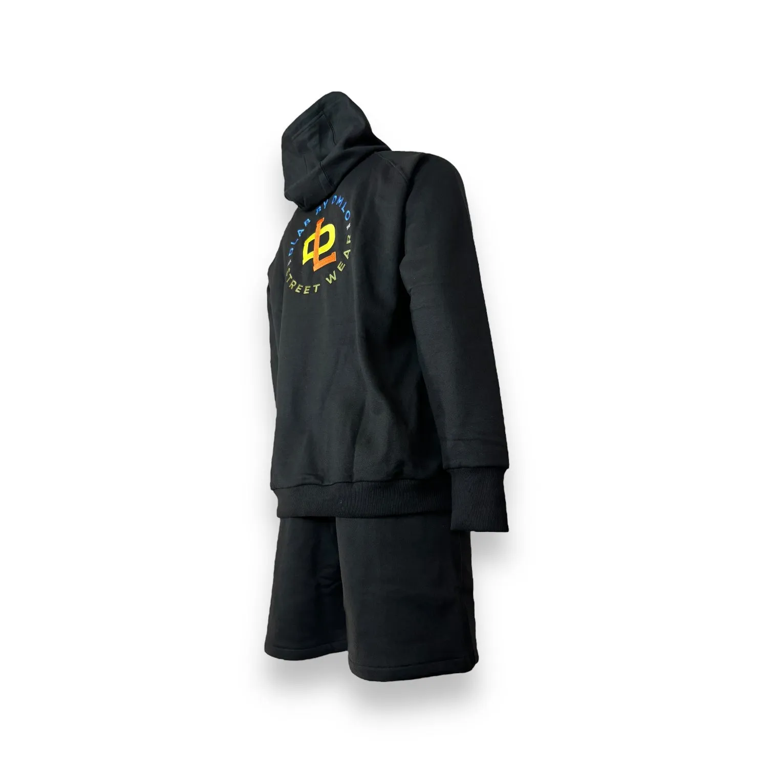 DLAB "DL82” Black Oversized Hoodie