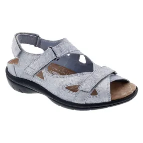 Drew Lagoon Denim Dusty Sandal (Women's)