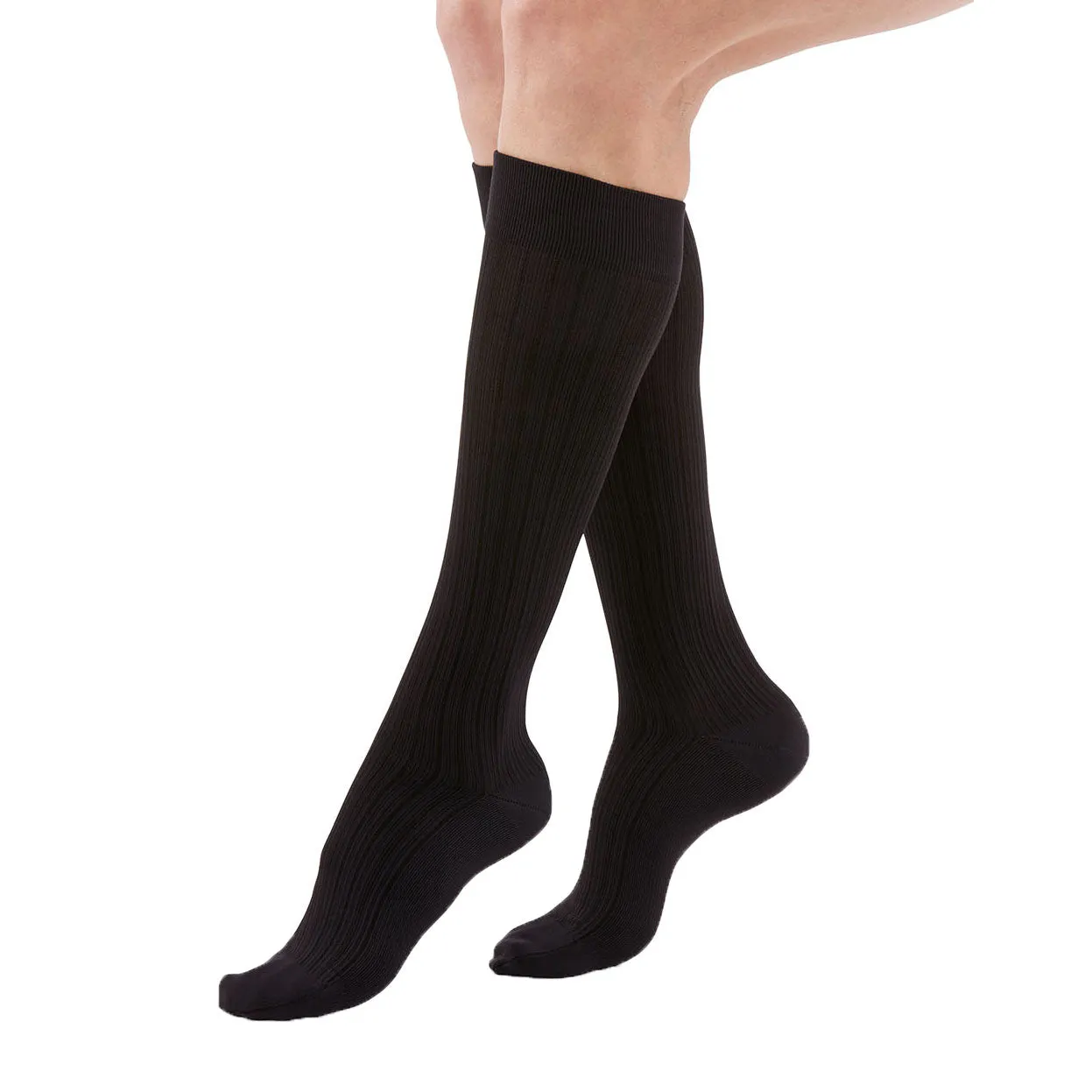 Duomed Freedom Patterned Closed Toe Knee High Socks - 20-30 mmHg