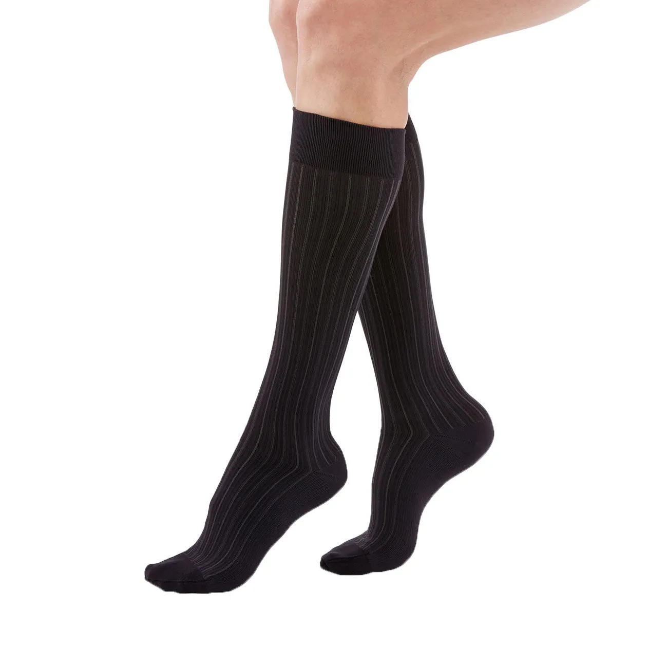 Duomed Freedom Patterned Closed Toe Knee High Socks - 20-30 mmHg