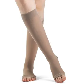 Dynaven Opaque Knee High 20-30 mmHg, Open Toe