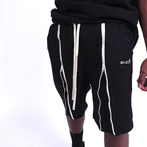 Enzo DBT Zipper Shorts