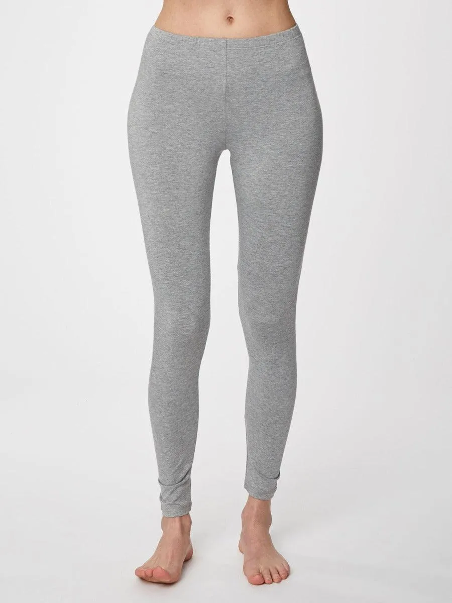 Essential Bamboo Organic Cotton Leggings - Grey Marl