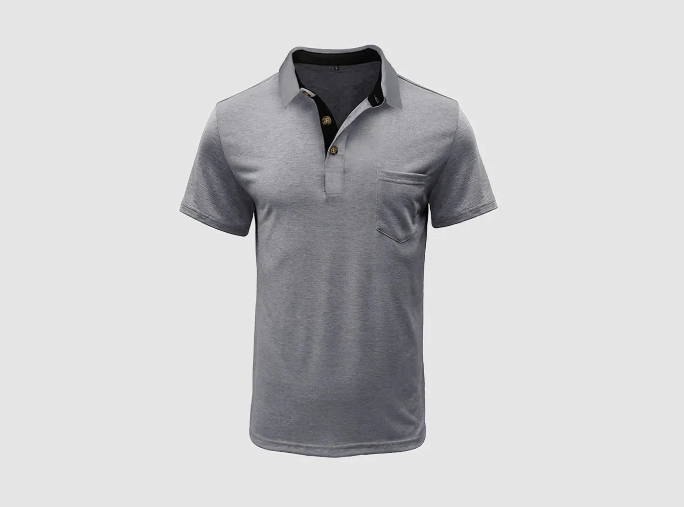 FitVille Men's Breezy Flex Polo V1