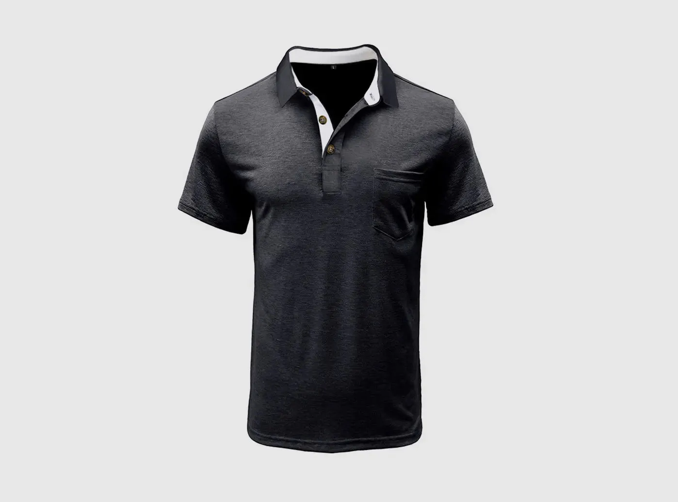 FitVille Men's Breezy Flex Polo V1