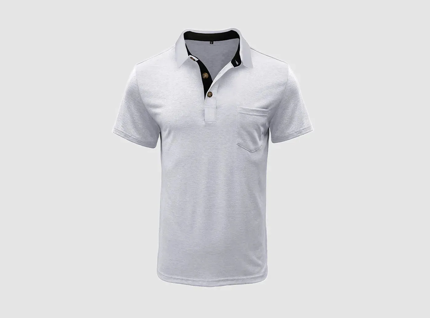 FitVille Men's Breezy Flex Polo V1