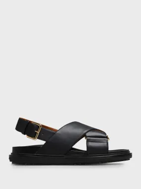 Fussbett Sandals in Black