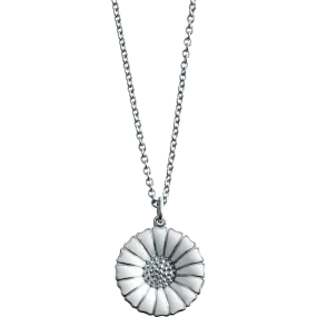 Georg Jensen Daisy Pendant Necklace, Large