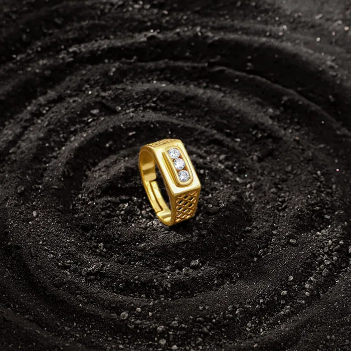 Golden Eternal Bliss Ring for Him