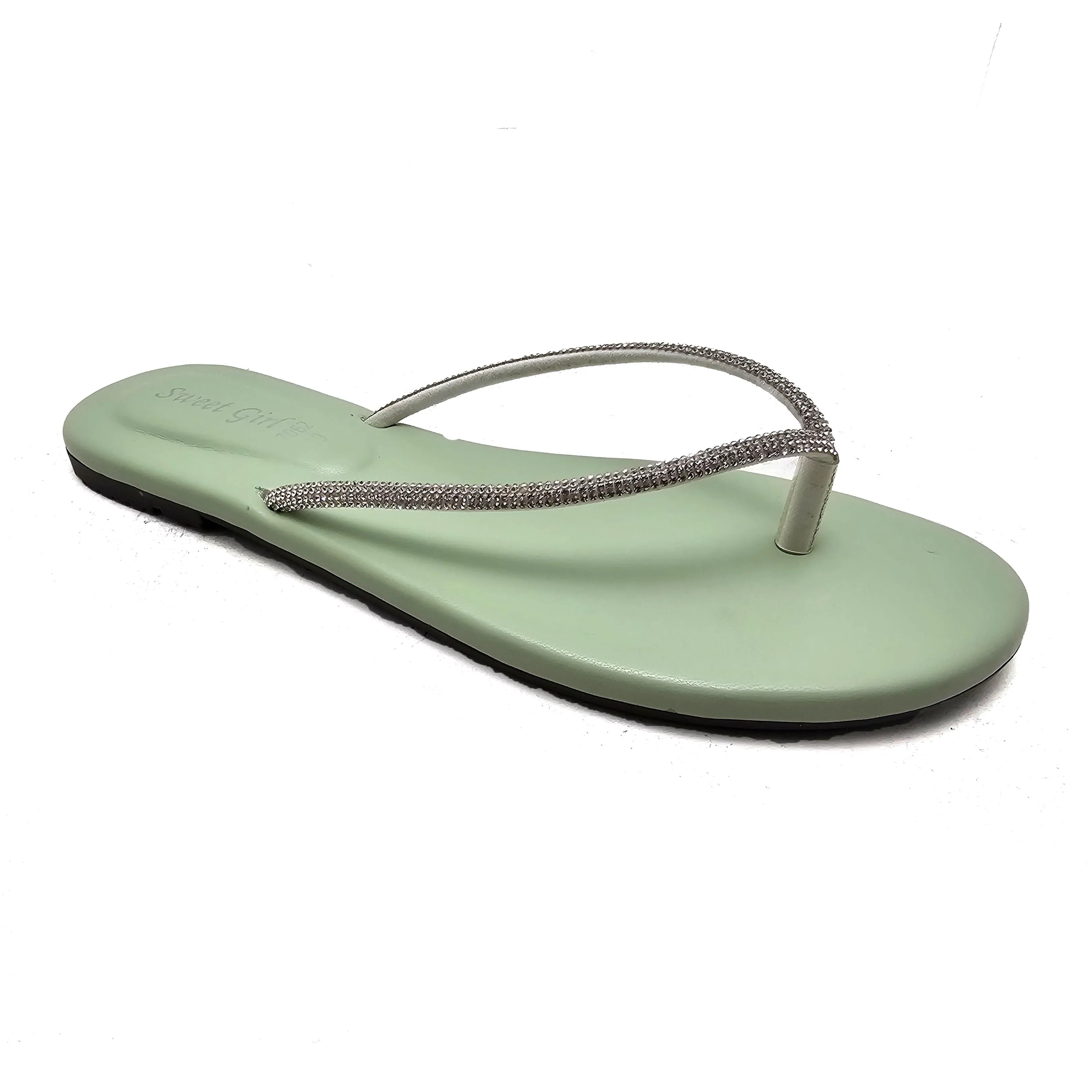 Green Fancy Chappal