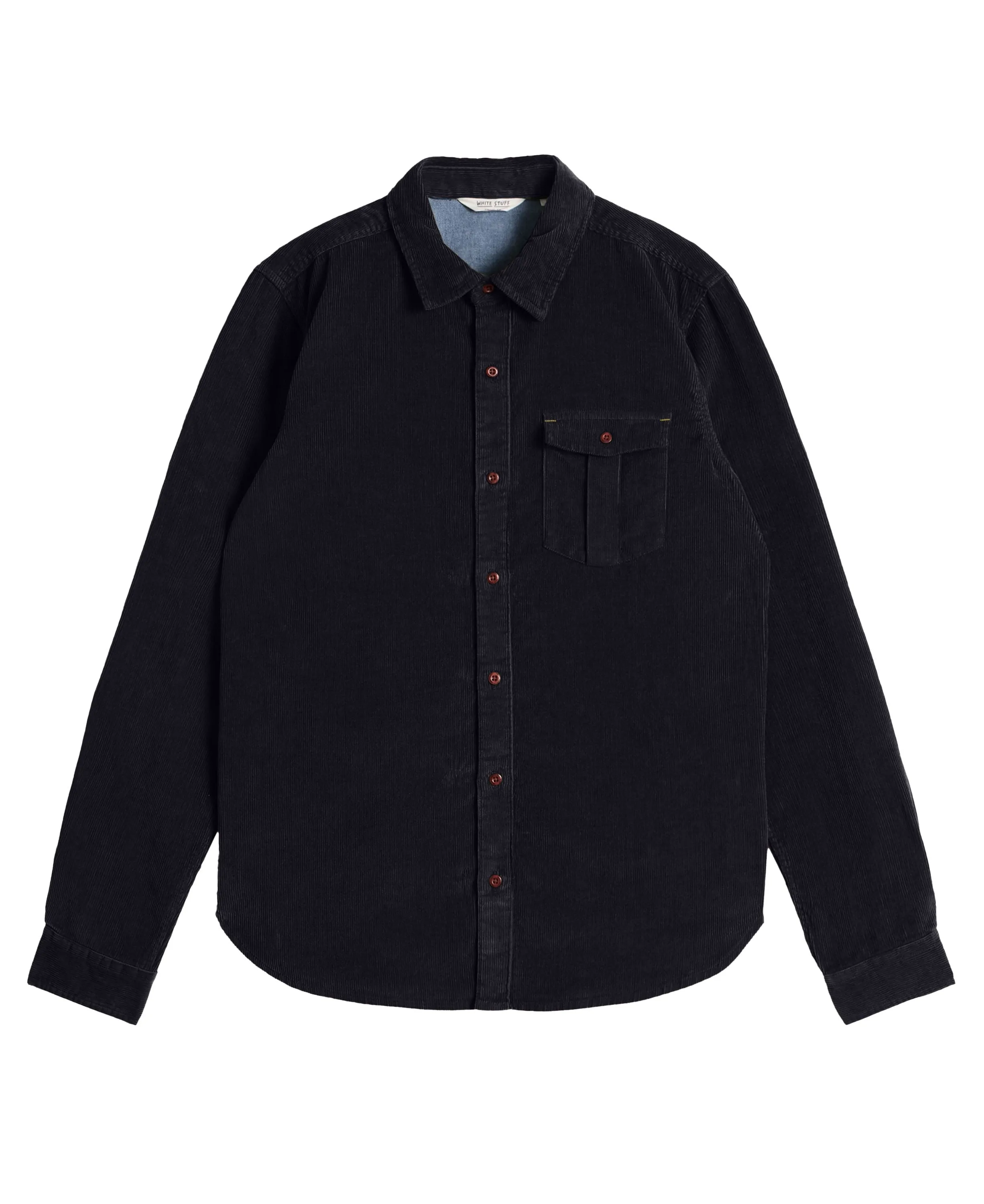 Griffin Cord Shirt - Dark Navy