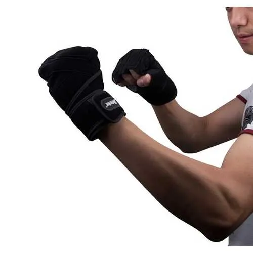 Gym Training Wrist Wrap Glove Weight Lifting Sport Mesh Gloves