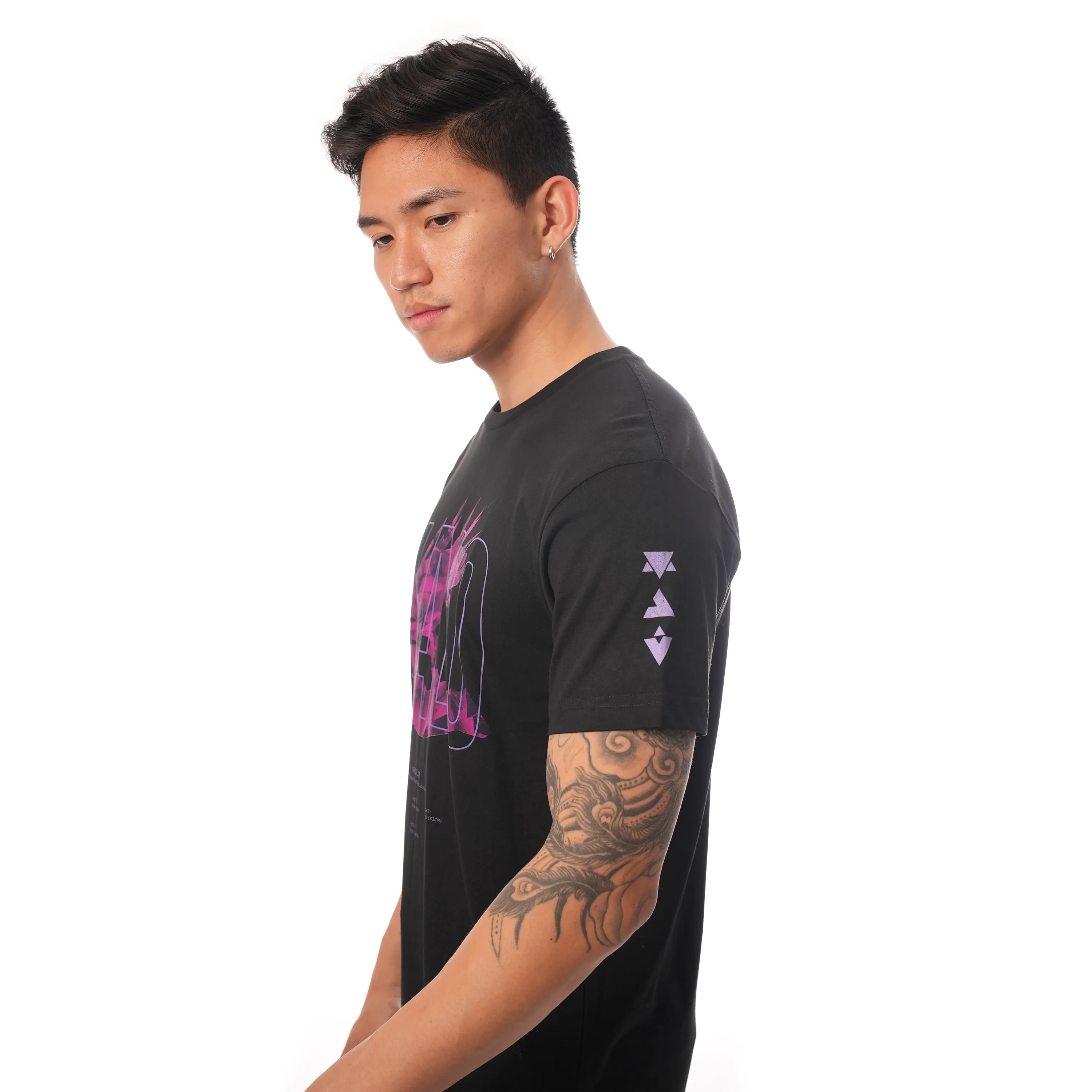 Halo Needler Black Tee