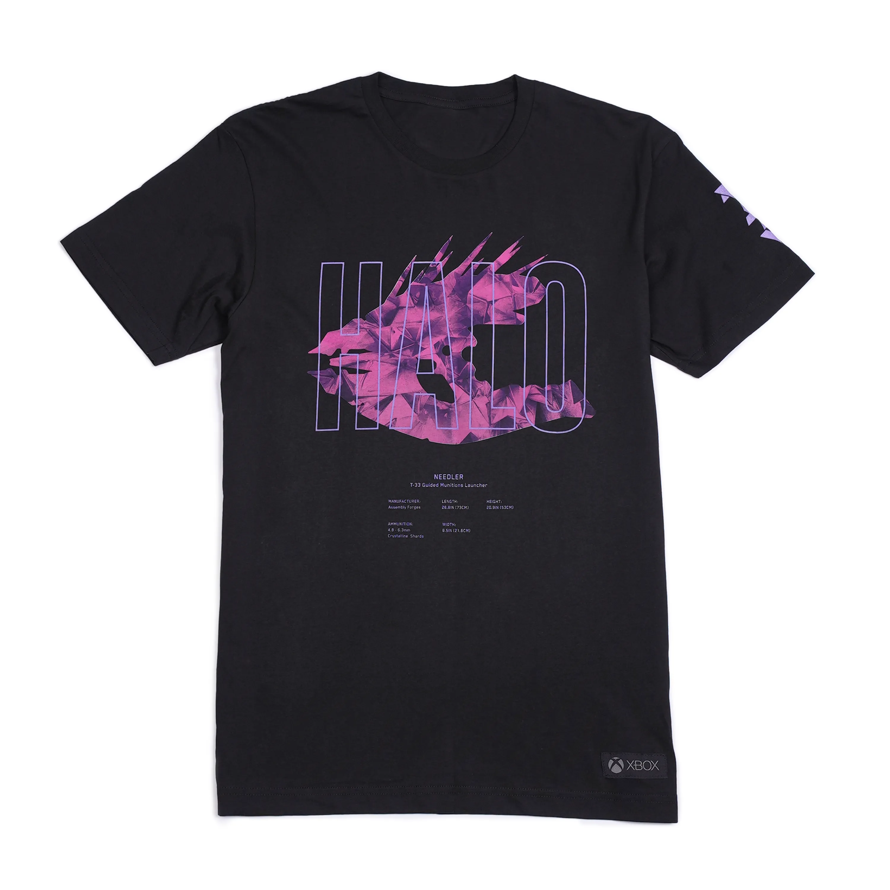 Halo Needler Black Tee