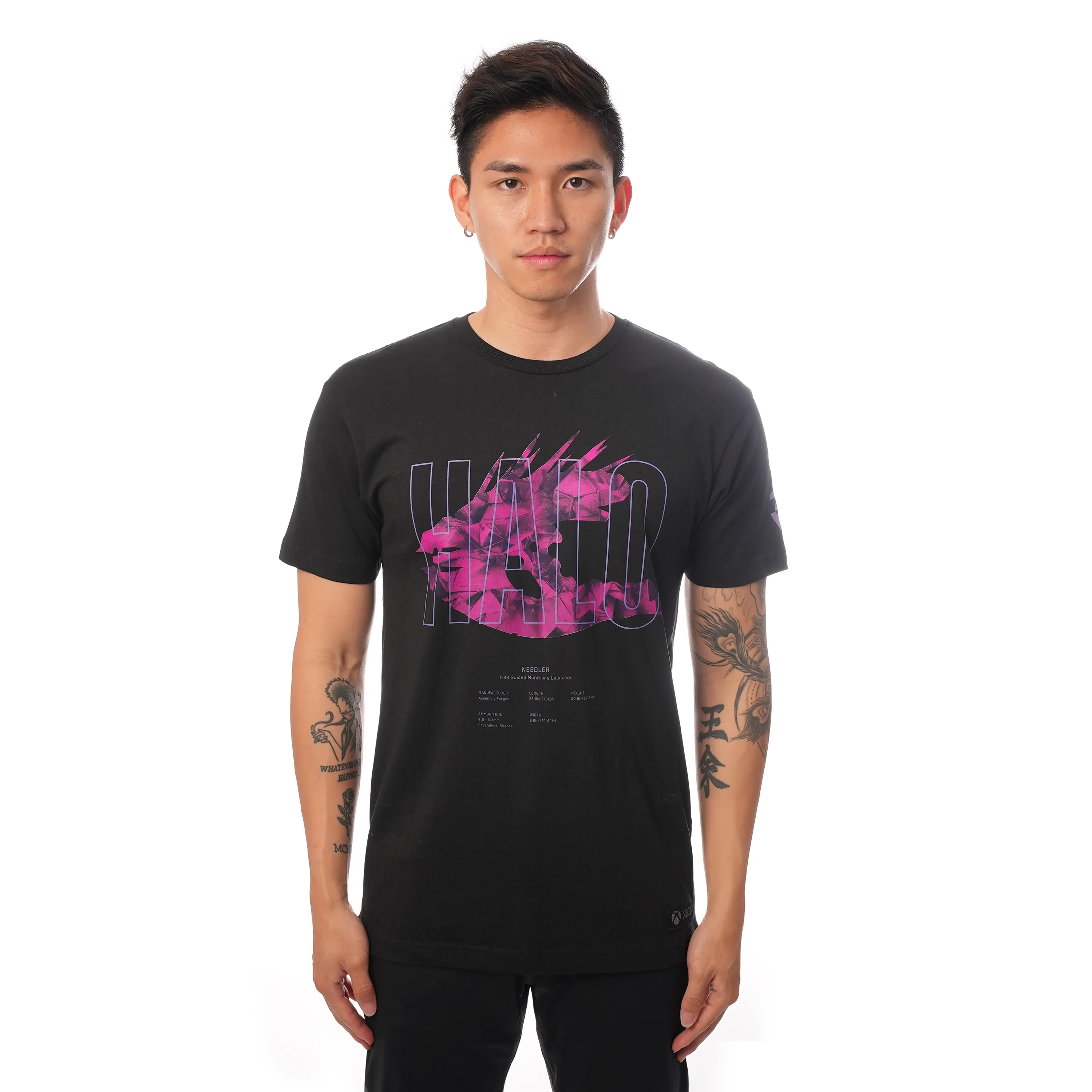 Halo Needler Black Tee