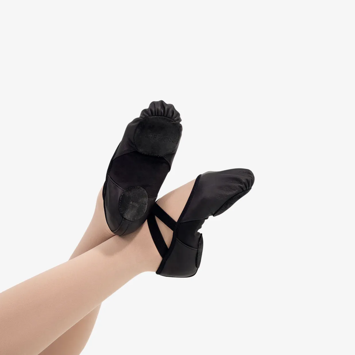 Hanami Leather Ballet Shoe - Black (2038W)