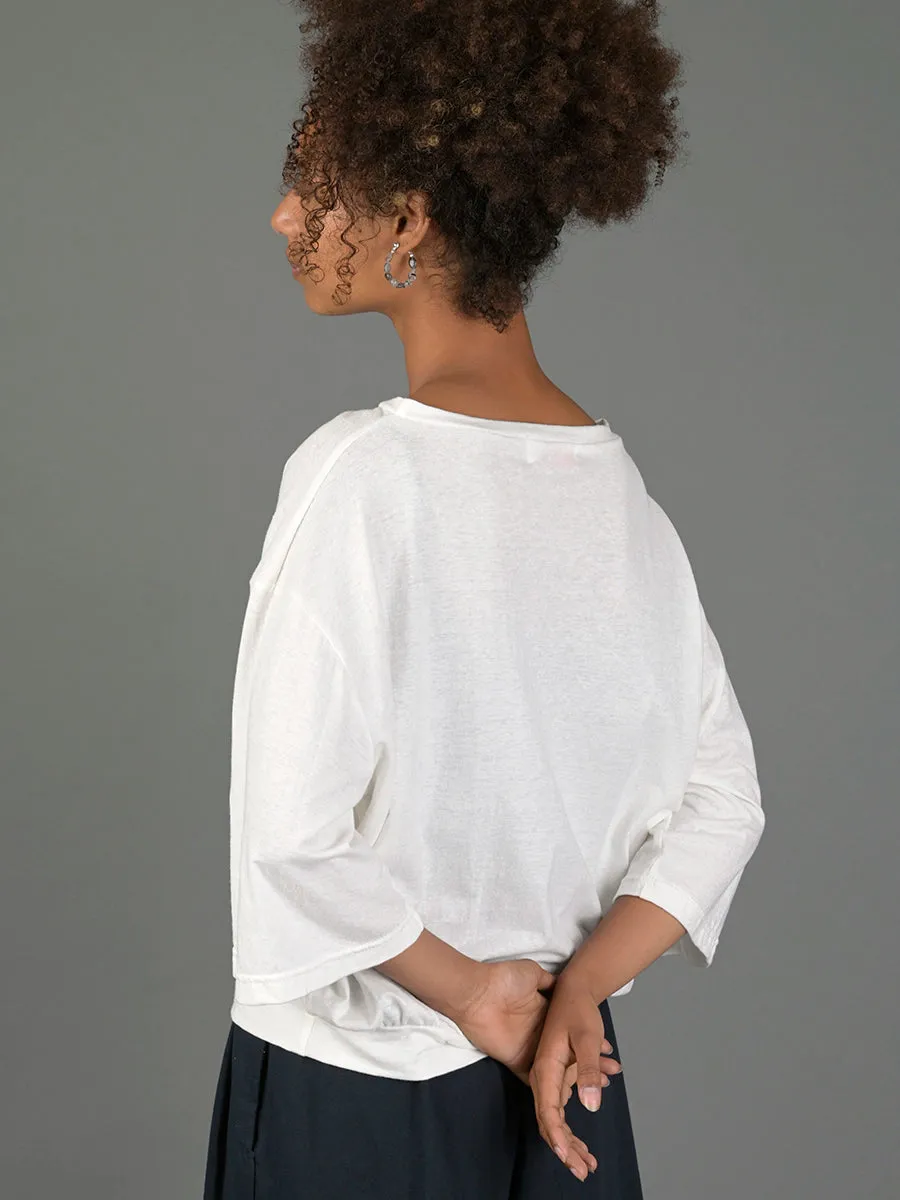 Hemp Organic Cotton Wide Sleeve T-Shirt