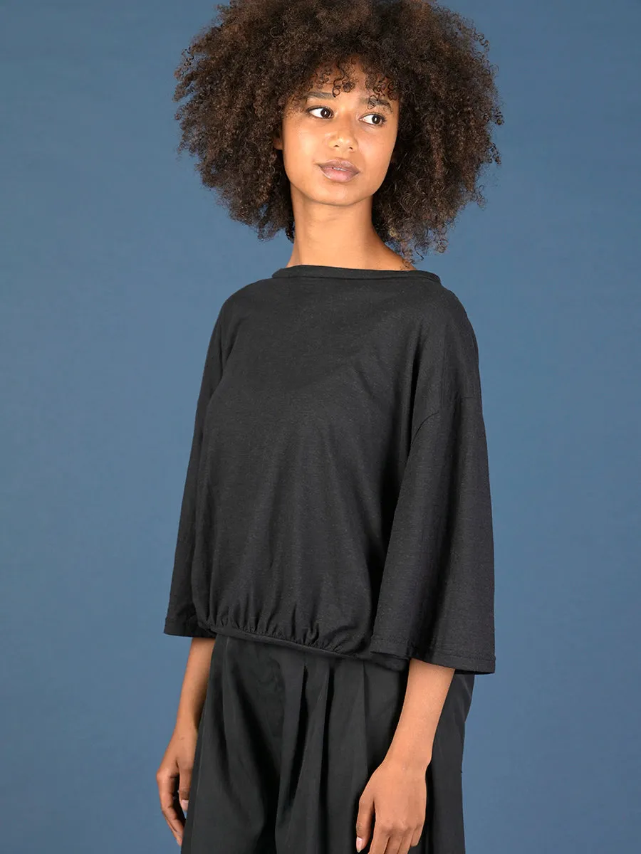 Hemp Organic Cotton Wide Sleeve T-Shirt