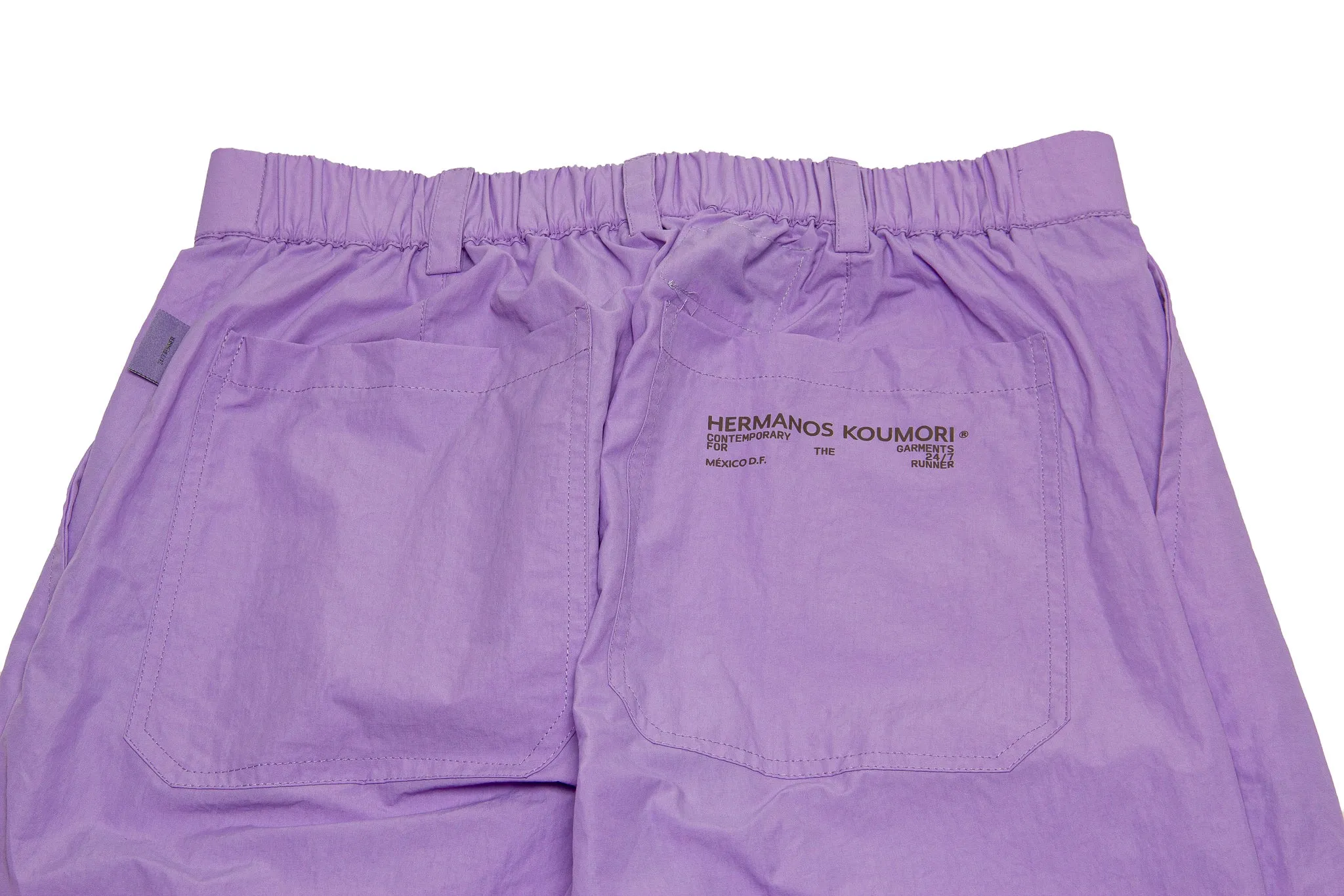 Hermanos Koumori Pleated Pants Classic "Lilac Heaven"