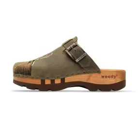 Hubertus Herren Clog woody®