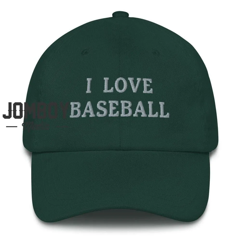 I Love Baseball | Dad Hat