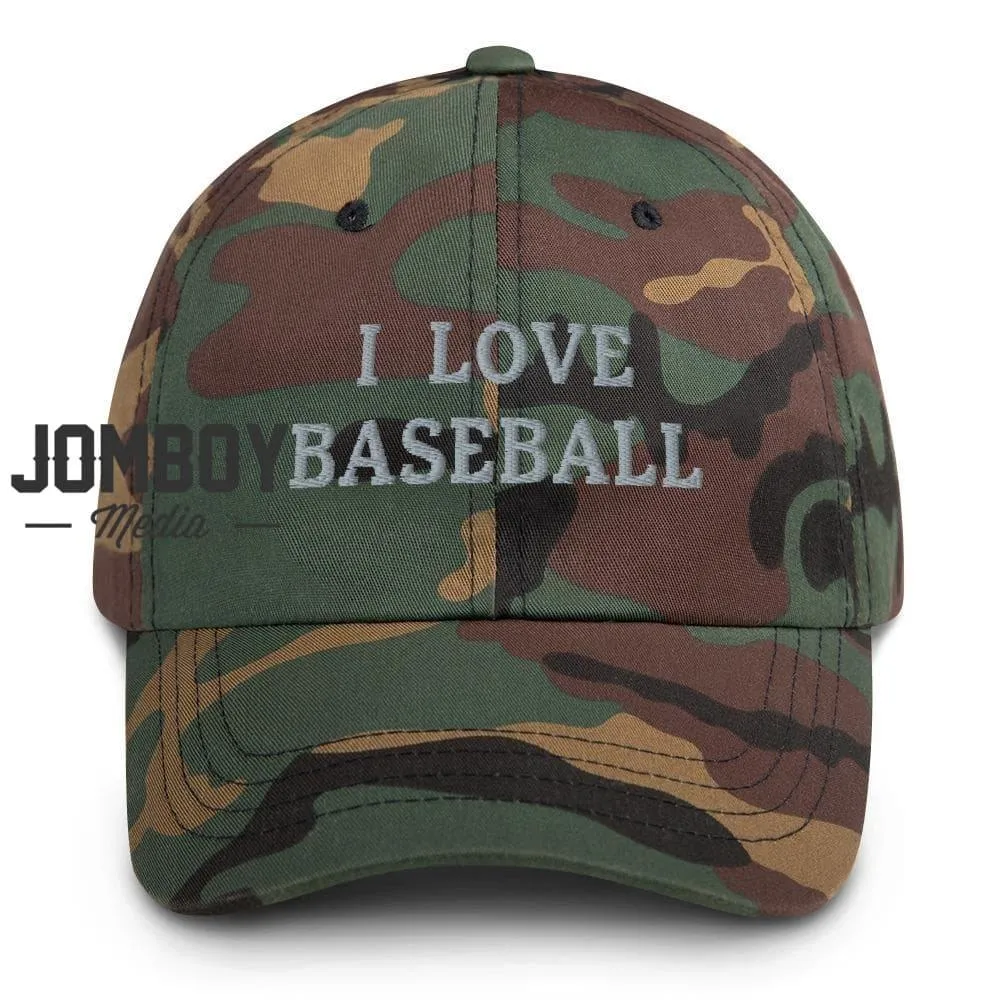 I Love Baseball | Dad Hat