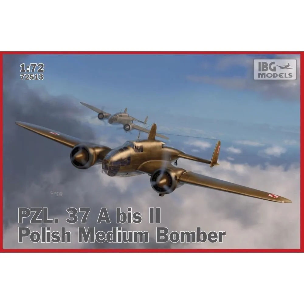 IBG 1/72 PZL-37BA Bis II Los In Polish Service