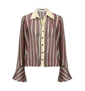 Laagam Astrid Pleated Shirt