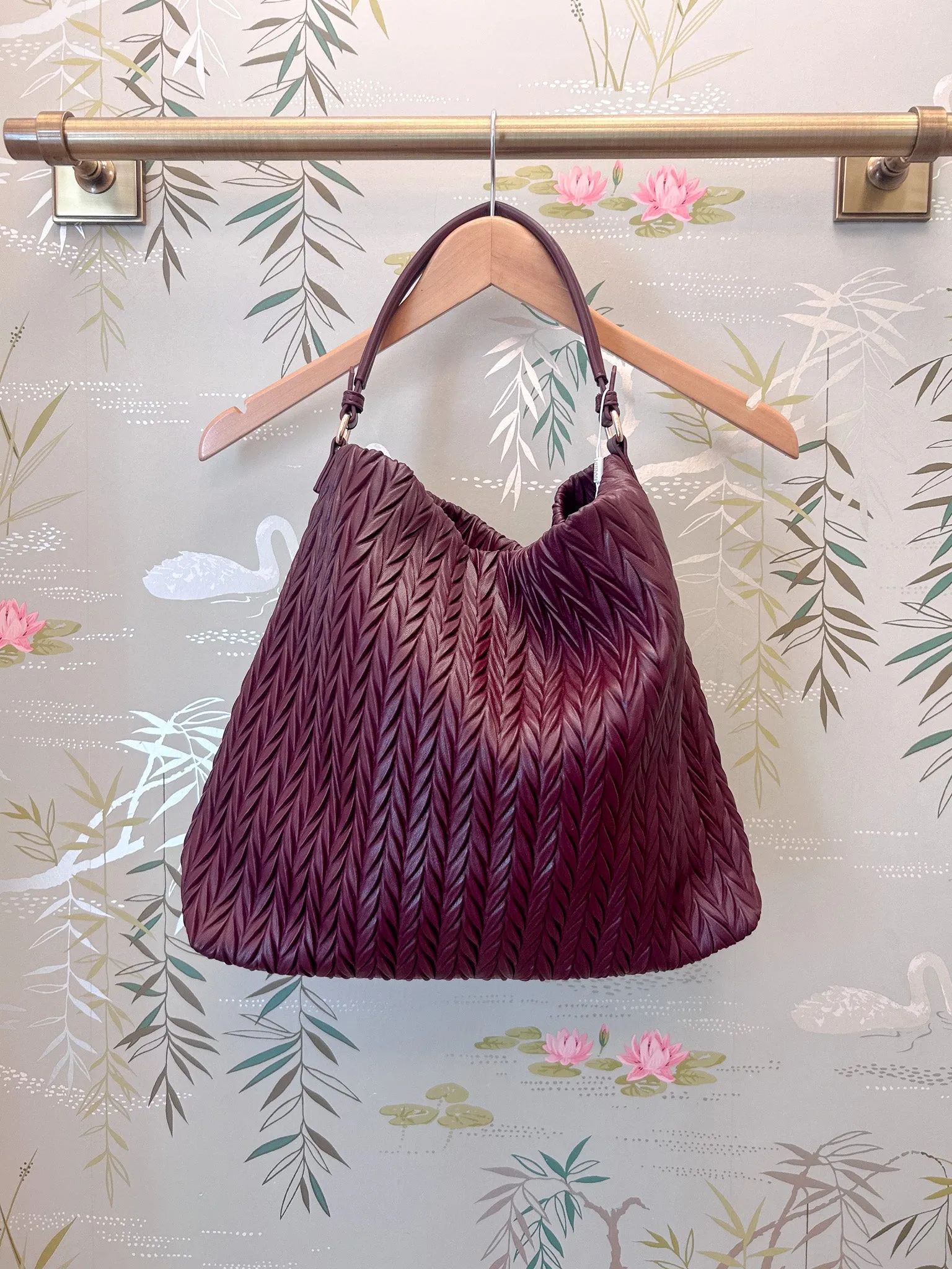 Marianne Textured Bag Burgundy