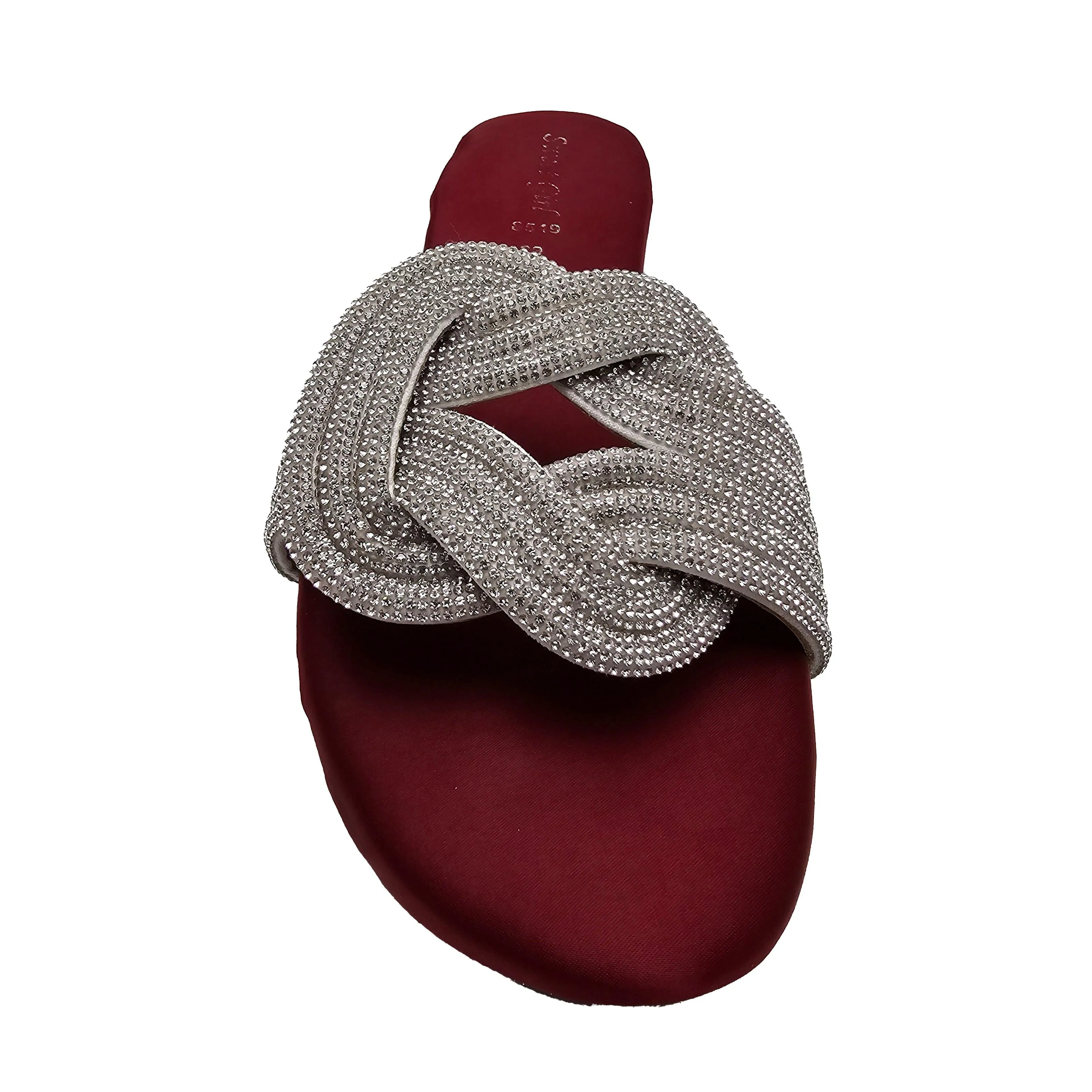 Maroon Fancy Slipper