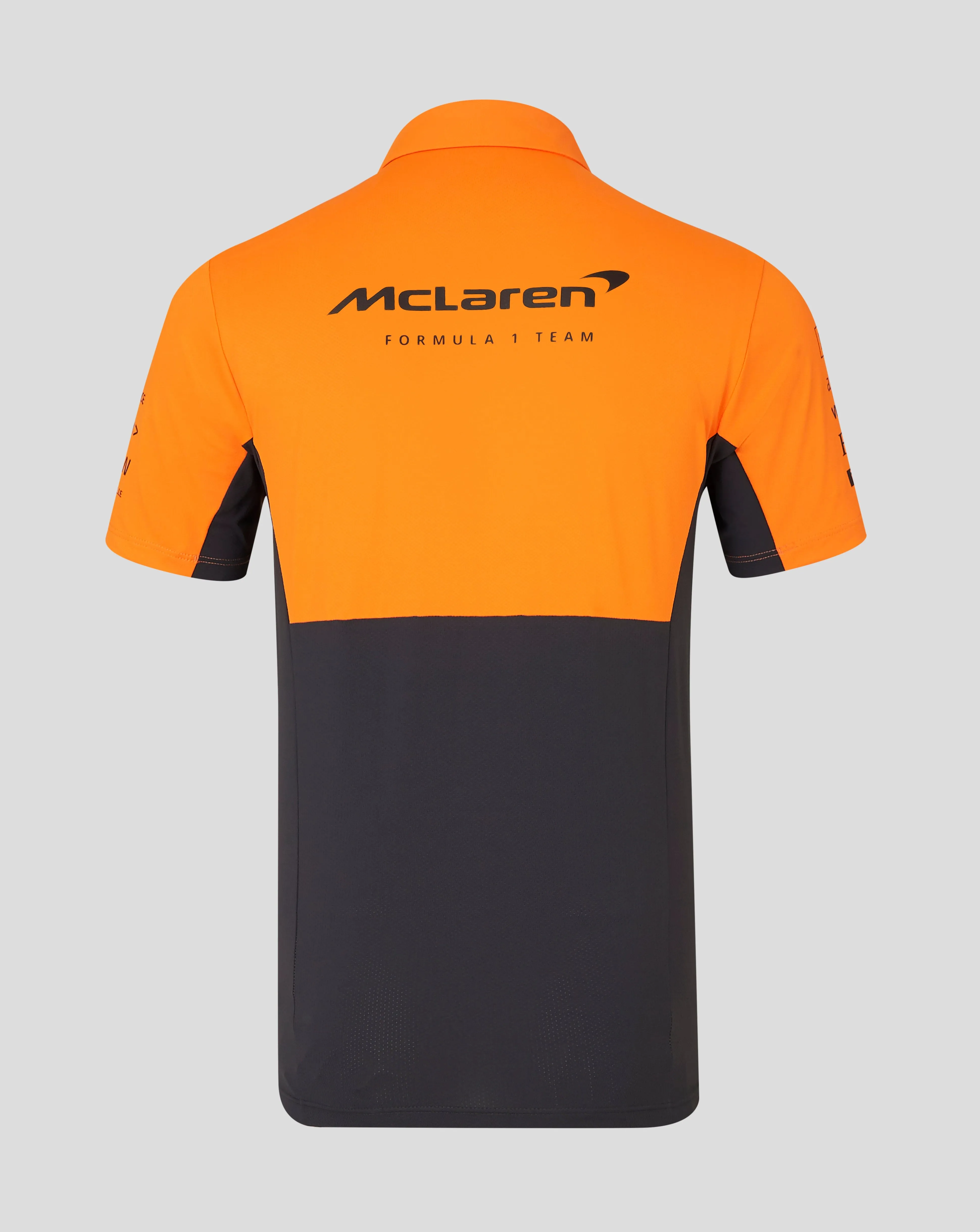 McLaren F1 2024 Men's Team Polo Shirt - Papaya