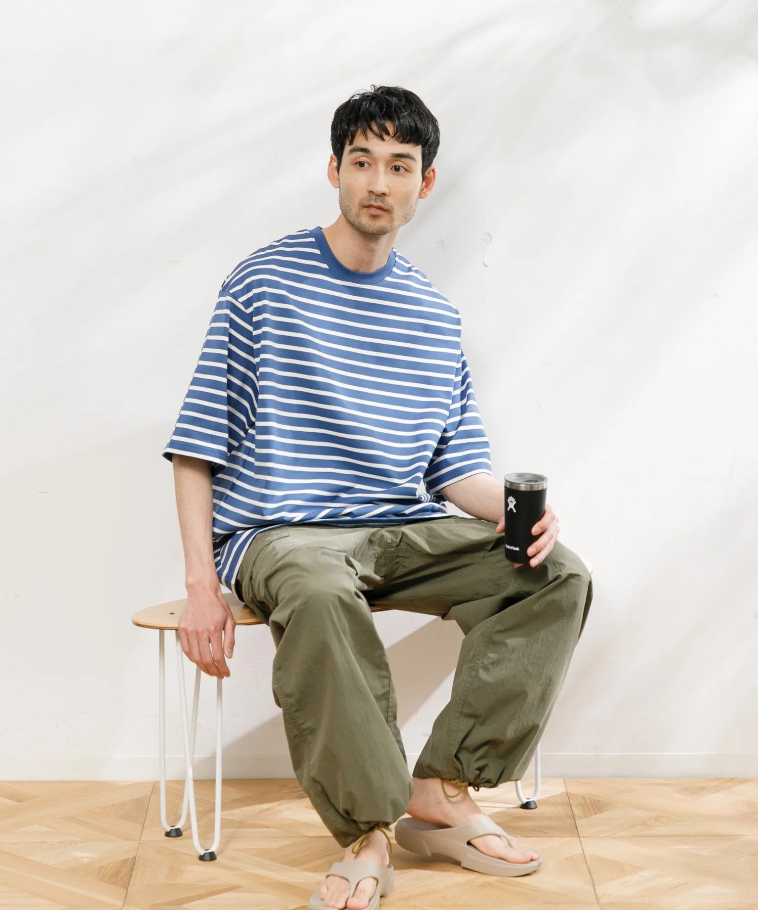 【MEN】ORCIVAL WIDE CREW NECK S/S PULLOVER