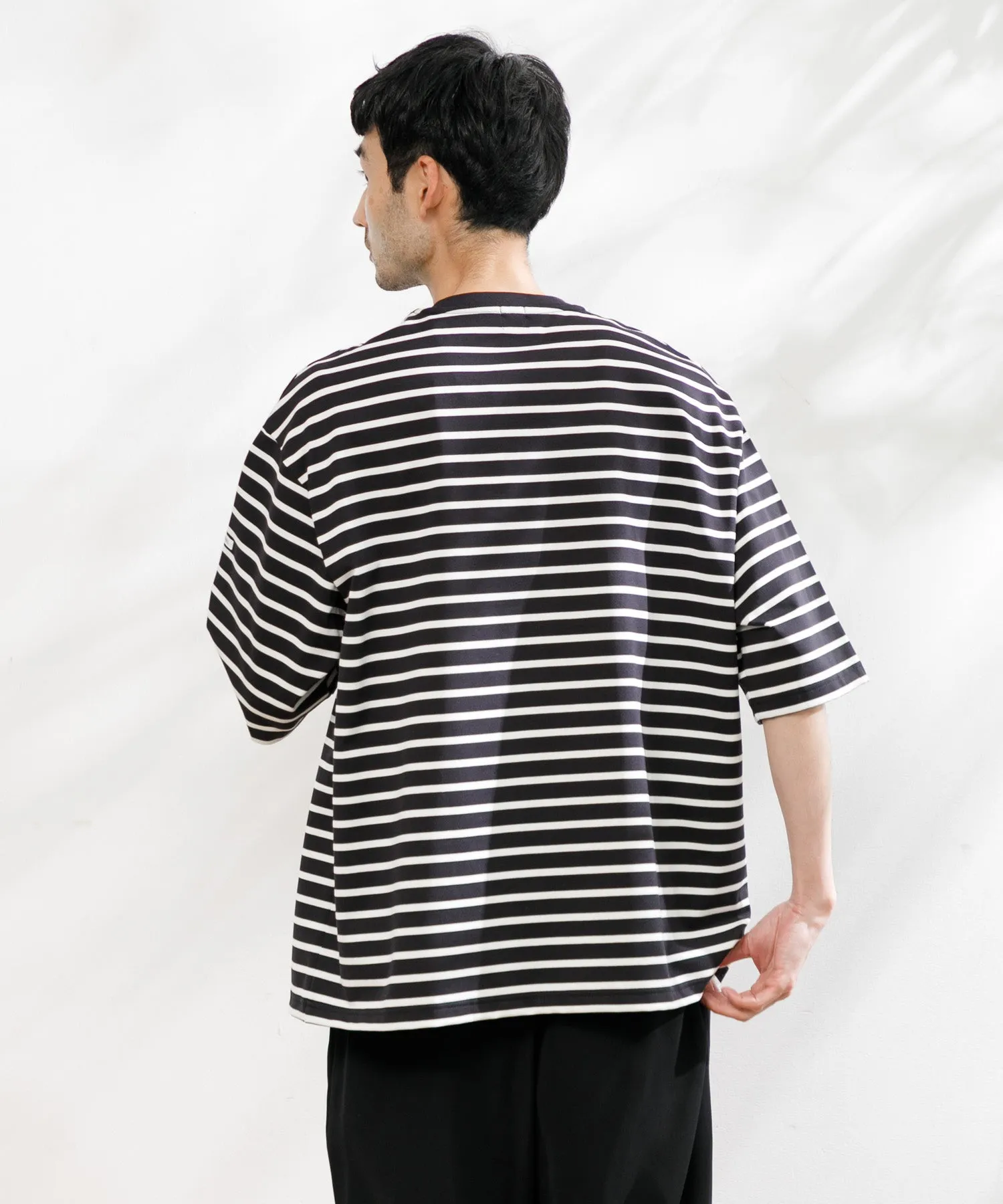 【MEN】ORCIVAL WIDE CREW NECK S/S PULLOVER