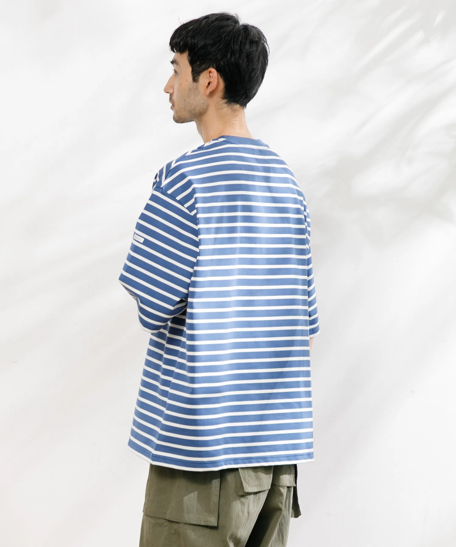 【MEN】ORCIVAL WIDE CREW NECK S/S PULLOVER