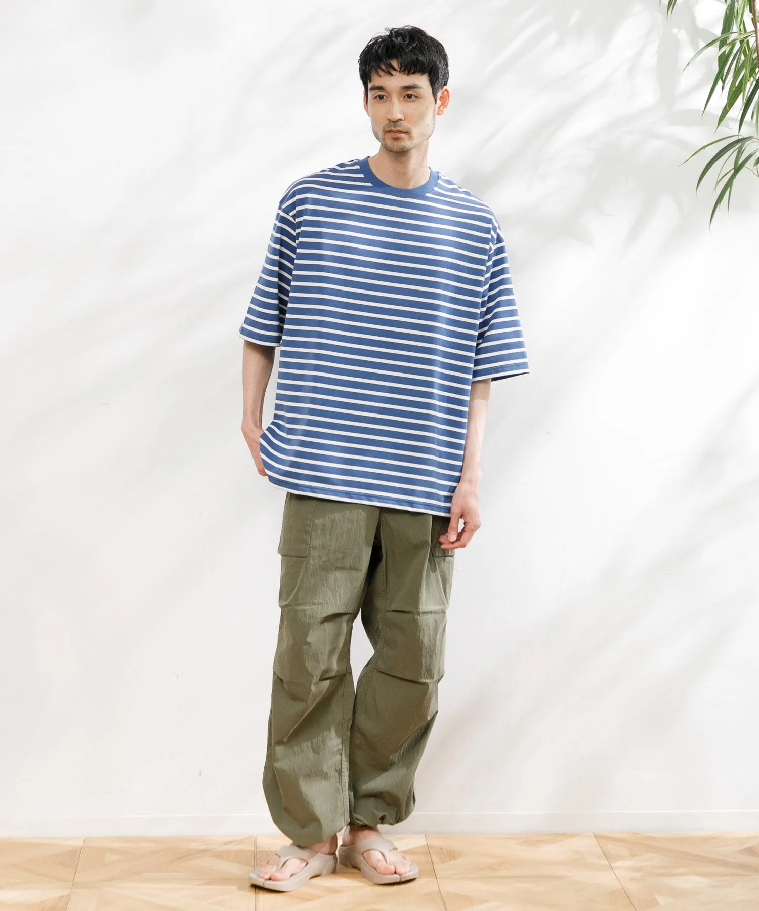 【MEN】ORCIVAL WIDE CREW NECK S/S PULLOVER