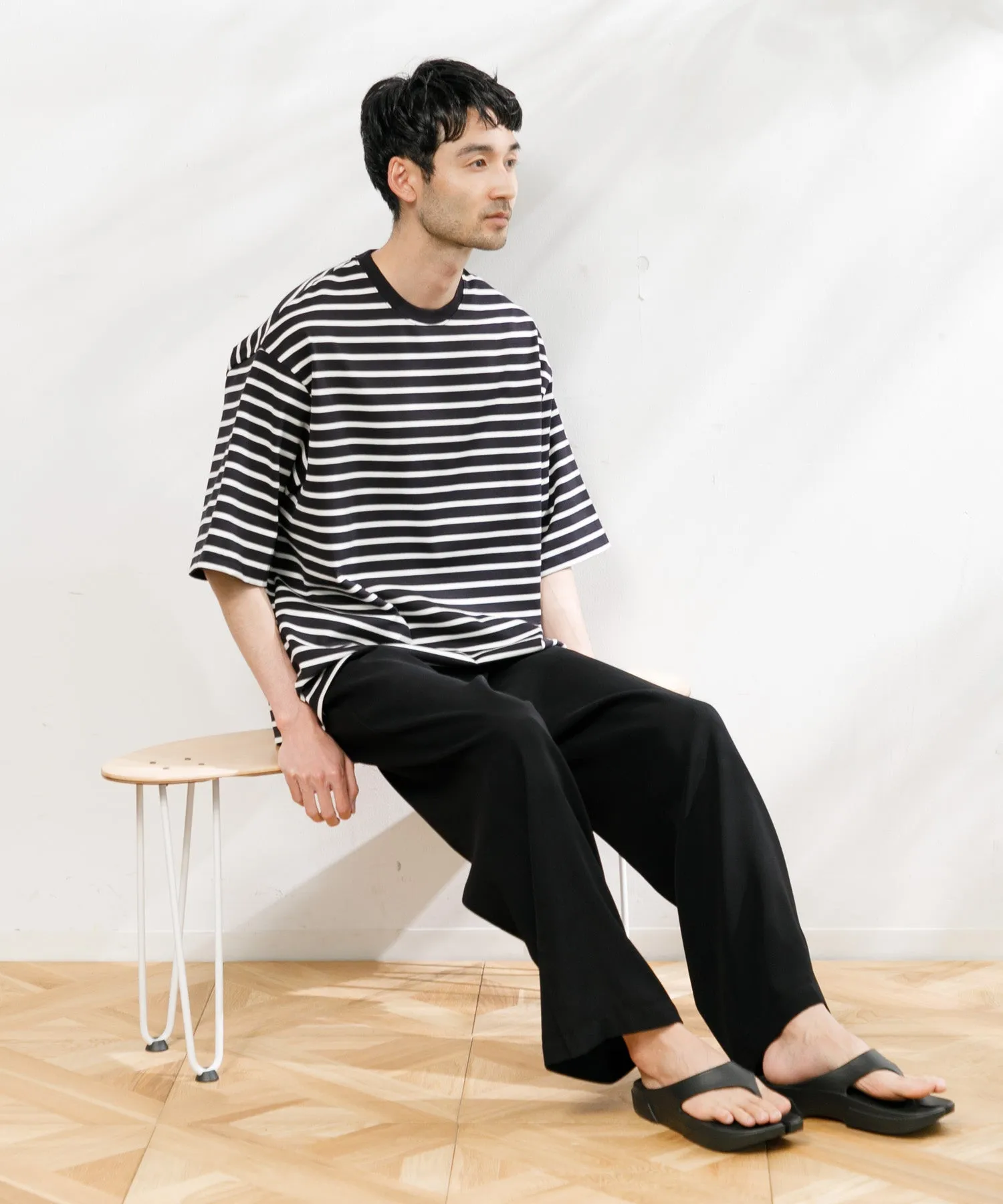 【MEN】ORCIVAL WIDE CREW NECK S/S PULLOVER