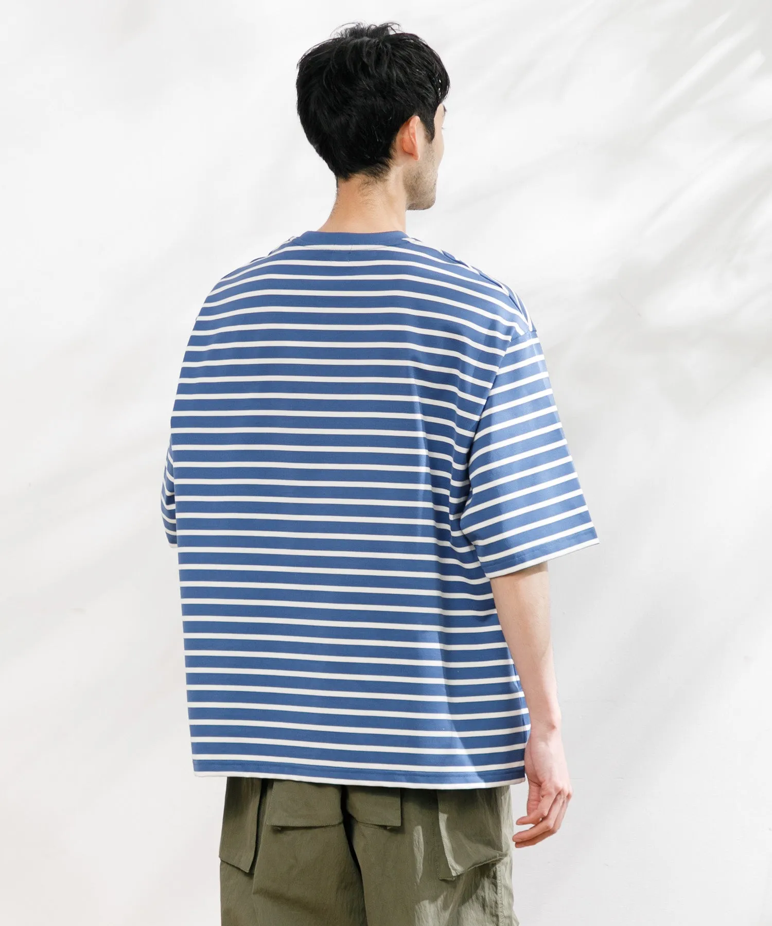 【MEN】ORCIVAL WIDE CREW NECK S/S PULLOVER